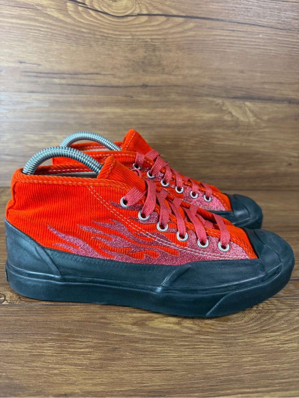Converse Jack Purcell‎ Mid x ASAP Nast Flames Women’s Size 7.5 Shoes